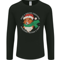 Sheltie Dog Christmas Mens Long Sleeve T-Shirt Black