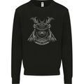Shiba Inu Samurai Warrior Dog Mens Sweatshirt Jumper Black