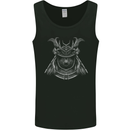 Shiba Inu Samurai Warrior Dog Mens Vest Tank Top Black