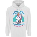 Shut the Fuckupcakes Funny Offensive Unicorn Childrens Kids Hoodie White