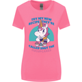 Shut the Fuckupcakes Funny Offensive Unicorn Womens Wider Cut T-Shirt Azalea