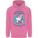 Shut the Fuckupcakes Offensive Funny Unicorn Mens 80% Cotton Hoodie Azelea