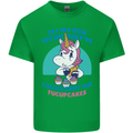 Shut the Fuckupcakes Offensive Funny Unicorn Mens Cotton T-Shirt Tee Top Irish Green