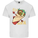 Singles Day Anti Valentines Day Kebab Kids T-Shirt Childrens White
