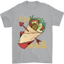 Singles Day Anti Valentines Day Kebab Mens T-Shirt 100% Cotton Sports Grey