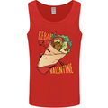 Singles Day Anti Valentines Day Kebab Mens Vest Tank Top Red