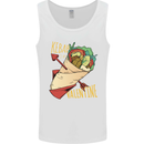 Singles Day Anti Valentines Day Kebab Mens Vest Tank Top White