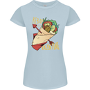 Singles Day Anti Valentines Day Kebab Womens Petite Cut T-Shirt Light Blue