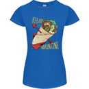 Singles Day Anti Valentines Day Kebab Womens Petite Cut T-Shirt Royal Blue
