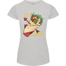 Singles Day Anti Valentines Day Kebab Womens Petite Cut T-Shirt Sports Grey