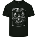 Sinister Smile Squad Evil Clowns Halloween Kids T-Shirt Childrens Black