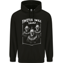 Sinister Smile Squad Evil Clowns Halloween Mens 80% Cotton Hoodie Black