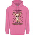 Sip Coffee and Pet My Chihuahua Mens 80% Cotton Hoodie Azelea