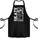 Skate Your Dreams Skateboard Skull Cotton Apron 100% Organic Black