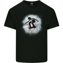 Skateboard Cloud Skateboarder Kids T-Shirt Childrens Black