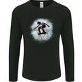 Skateboard Cloud Skateboarder Mens Long Sleeve T-Shirt Black