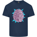 Skatepark Brain Skateboarding Skateboard Kids T-Shirt Childrens Navy Blue