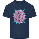 Skatepark Brain Skateboarding Skateboard Kids T-Shirt Childrens Navy Blue