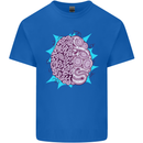 Skatepark Brain Skateboarding Skateboard Kids T-Shirt Childrens Royal Blue