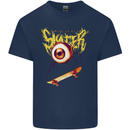 Skater Eye Skateboarding Skateboard Mens Cotton T-Shirt Tee Top Navy Blue