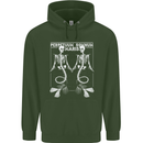 Skeleton Mermaids Eternal Sleep of the Sea Skulls Childrens Kids Hoodie Forest Green