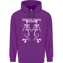 Skeleton Mermaids Eternal Sleep of the Sea Skulls Childrens Kids Hoodie Purple