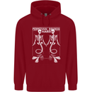 Skeleton Mermaids Eternal Sleep of the Sea Skulls Childrens Kids Hoodie Red