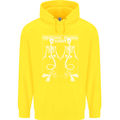 Skeleton Mermaids Eternal Sleep of the Sea Skulls Childrens Kids Hoodie Yellow