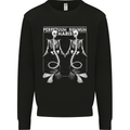 Skeleton Mermaids Eternal Sleep of the Sea Skulls Kids Sweatshirt Jumper Black
