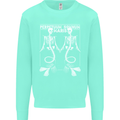 Skeleton Mermaids Eternal Sleep of the Sea Skulls Kids Sweatshirt Jumper Peppermint