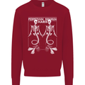 Skeleton Mermaids Eternal Sleep of the Sea Skulls Kids Sweatshirt Jumper Red