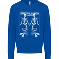 Skeleton Mermaids Eternal Sleep of the Sea Skulls Kids Sweatshirt Jumper Royal Blue