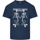Skeleton Mermaids Eternal Sleep of the Sea Skulls Kids T-Shirt Childrens Navy Blue