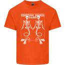 Skeleton Mermaids Eternal Sleep of the Sea Skulls Kids T-Shirt Childrens Orange