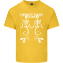 Skeleton Mermaids Eternal Sleep of the Sea Skulls Kids T-Shirt Childrens Yellow