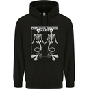 Skeleton Mermaids Eternal Sleep of the Sea Skulls Mens 80% Cotton Hoodie Black
