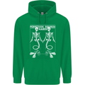 Skeleton Mermaids Eternal Sleep of the Sea Skulls Mens 80% Cotton Hoodie Irish Green