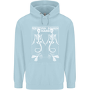 Skeleton Mermaids Eternal Sleep of the Sea Skulls Mens 80% Cotton Hoodie Light Blue