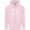 Skeleton Mermaids Eternal Sleep of the Sea Skulls Mens 80% Cotton Hoodie Light Pink