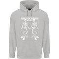 Skeleton Mermaids Eternal Sleep of the Sea Skulls Mens 80% Cotton Hoodie Sports Grey