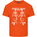 Skeleton Mermaids Eternal Sleep of the Sea Skulls Mens Cotton T-Shirt Tee Top Orange