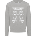 Skeleton Mermaids Eternal Sleep of the Sea Skulls Mens Sweatshirt Jumper Sports Grey