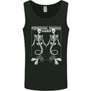 Skeleton Mermaids Eternal Sleep of the Sea Skulls Mens Vest Tank Top Black
