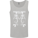 Skeleton Mermaids Eternal Sleep of the Sea Skulls Mens Vest Tank Top Sports Grey