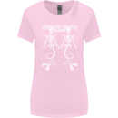 Skeleton Mermaids Eternal Sleep of the Sea Skulls Womens Wider Cut T-Shirt Light Pink