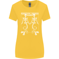 Skeleton Mermaids Eternal Sleep of the Sea Skulls Womens Wider Cut T-Shirt Yellow