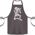 Skeleton Photographer Photography Cotton Apron 100% Organic Dark Grey