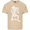 Skeleton Photographer Photography Mens Cotton T-Shirt Tee Top Sand