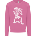 Skeleton Photographer Photography Mens Sweatshirt Jumper Azalea