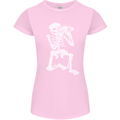 Skeleton Photographer Photography Womens Petite Cut T-Shirt Light Pink
